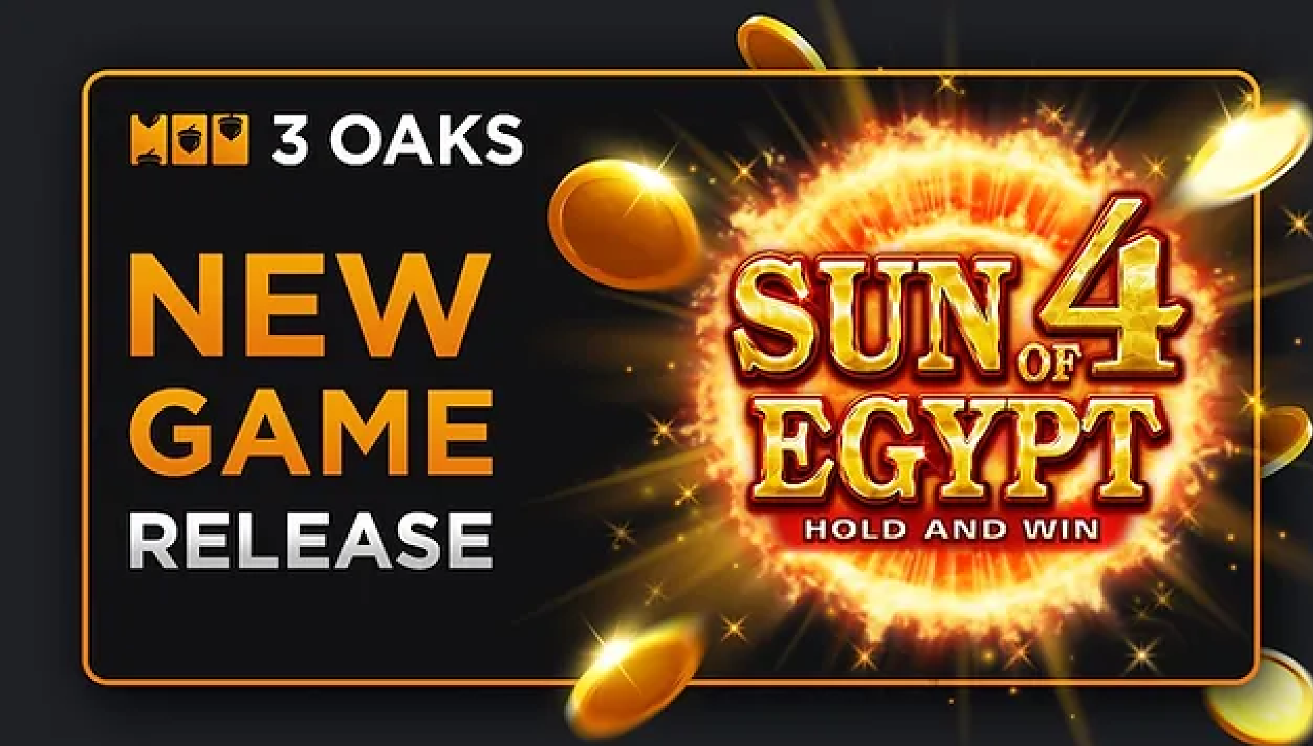 Unearth Riches in 3 Oaks Gaming’s Sun of Egypt 4: Hold and Win